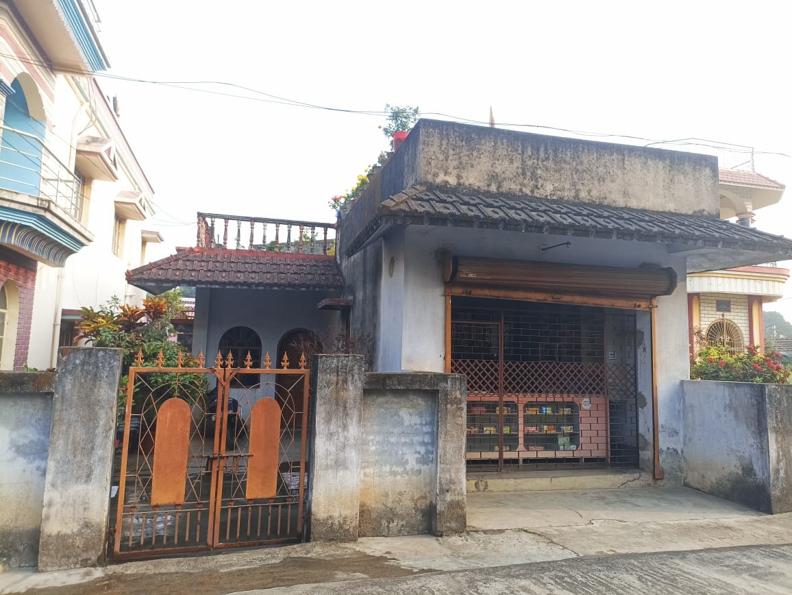 Front view of Mukherjee Residency